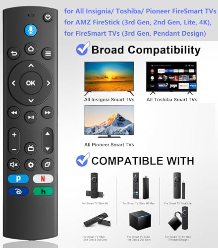 Upgrade-Voice-Replacement-Remote-for-FireStick-Smart-3rd-Gen-2nd-Gen-Lite-4K-for-All-Insignia-Toshiba-Pioneer-Smart-TVs-for-Smart-TVs-3rd-Gen-Pendant-Design