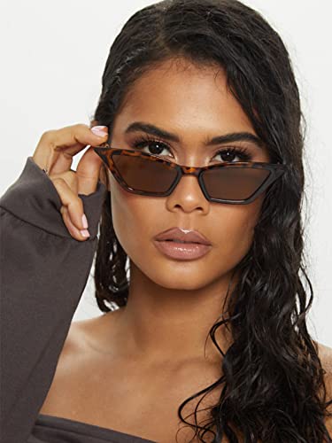 AIEYEZO Fashion Cat Eye Sunglasses for Women Small Frame Cateye Glasses Stylish Retro Cateye Shades2