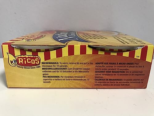 Rico’s Nacho Cheese Dip, 4x 3.5 Ounce by Rico’s
