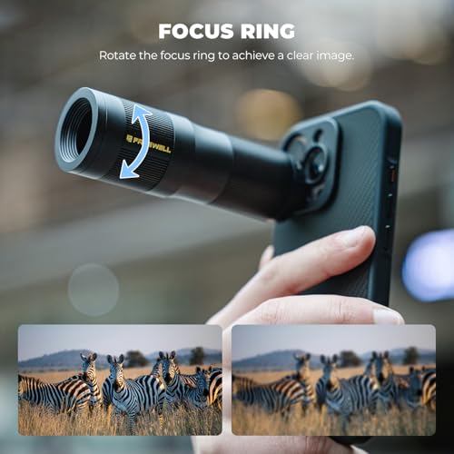 Image of Freewell 6X Telephoto Lens for Smartphones - 17mm Thread Professional Zoom Lens for iPhone & Samsung