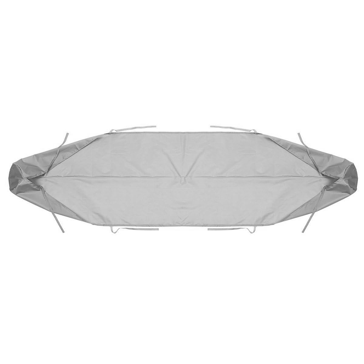 Funda Protectora Para Persiana Enrollable Retráctil Exterior, Toldo Para Patio, Cubierta Protectora Impermeable Para Almacenamiento En Invierno (3,5 M, Gris)