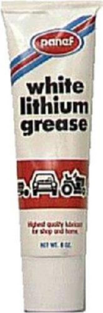 American Grease WL8 8-Ounce Tube Lithium Grease, White
