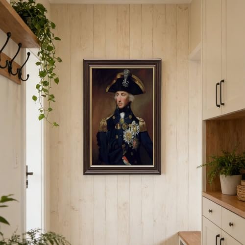 Impression sur toile d'Horatio Nelson de Lemuel Francis Abbott 40x61 cm - 6