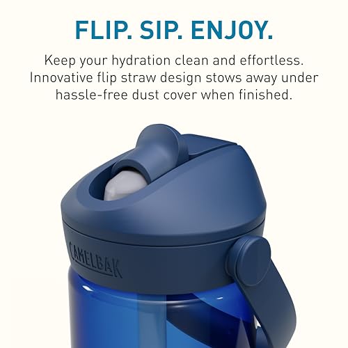 CAMELBAK THRIVE FLIP STRAW 20OZ Sportflasche – On-the-go Flow Ventil – Staubschutz – Schwenkgriff – für Wanderungen und Autofahrten… – Ansicht 5