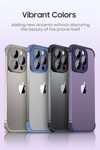 Housse de protection d'objectif gris titane pour iPhone 15 Pro et iPhone 11 Pro