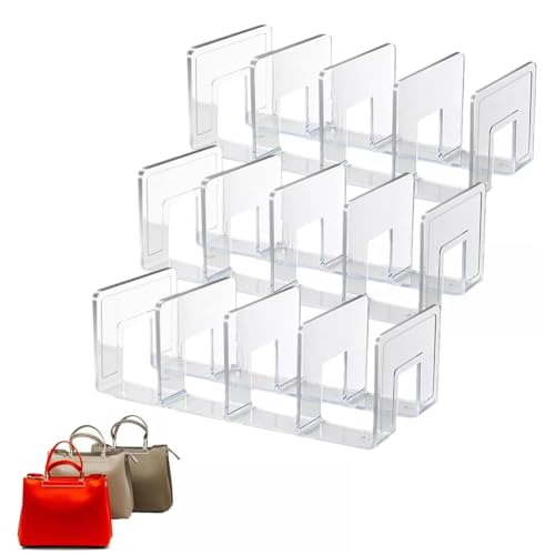Organizador de Bolsas em Acrílico com Divisórias 4 Partições (3)