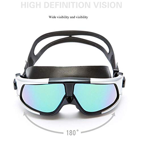 Lunettes de natation anti-buée et étanches Big Prime à vision panoramique