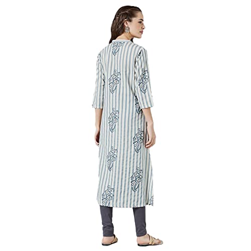 Image of STOP by Shoppers Printed Flex Regular Fit Womens Kurta
