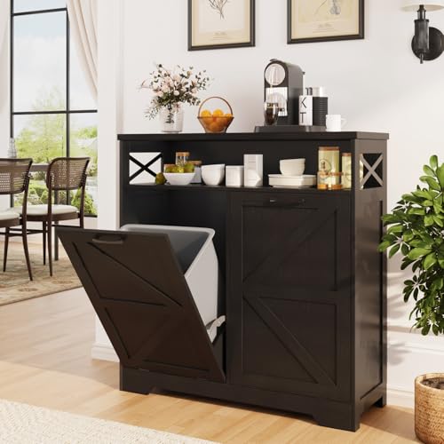 Befrases Double Tilt Out Trash Can Cabinet for 13 *