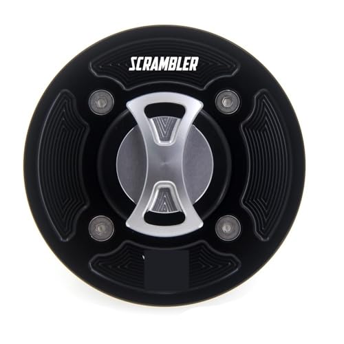 Bouchon de réservoir sans clé pour Ducati Scrambler pour éviter les rayures