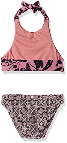Image of O'Neill Girls' Luna High Neck Halter Top and Bottom Swimsuit