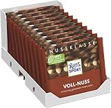 Ritter Sport Chocolate | Ritter Sport Nut Class Whole Nut | Ritter Chocolate | German Chocolate Bars | 35,2 Ounce Total