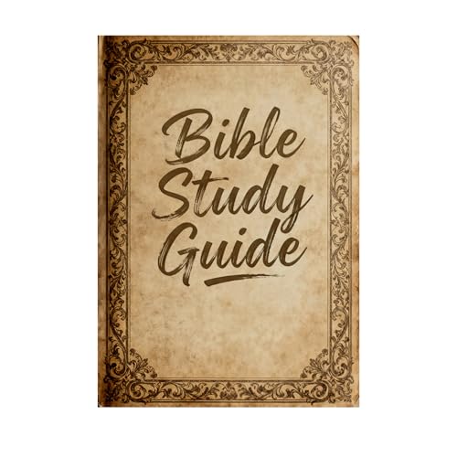 66-Page Bible Study Guide Notebook Bible Bible Journal Prayer Study