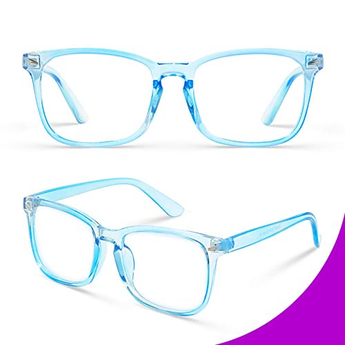 Image of VISOONE Blue Light Blocking Glasses Square with Anti Computer Glare for Gaming Women and Men MONTANA
