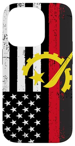 Angola Flag Republic of Angola Case for iPhone 14 Pro
