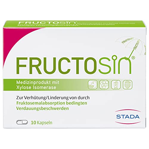 FRUCTOsin STADA - Medizinprodukt bei Fructosemalabsorption - zur Linderung von durch Fruktosemalabsorption bedingten Verdauungsbeschwerden - 1 x 10 Kapseln