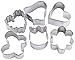 Wilton Mini Romantic Metal Cookie Cutter Set