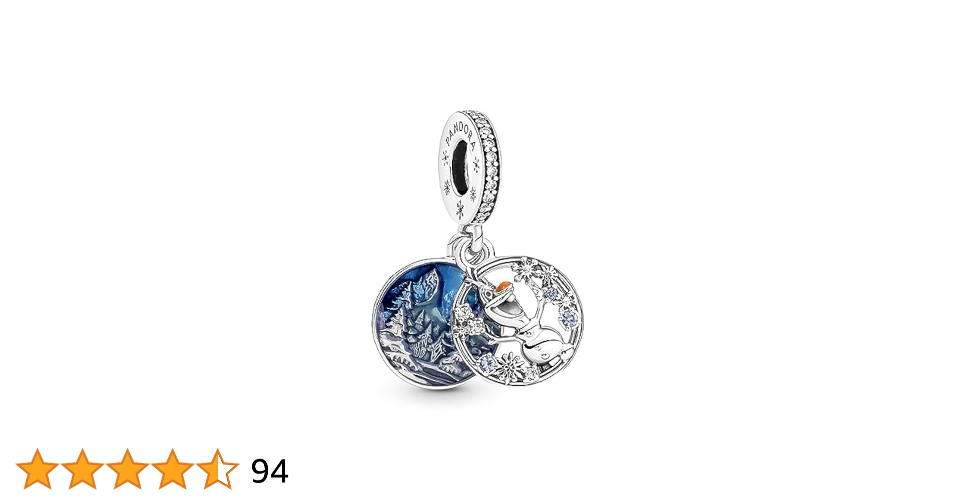 Amazon | PANDORA Charm colgante 799638C01 Olaf de Frozen