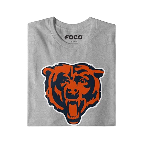 Image of FOCO Men's NFL Team Primary Logo Black Short Sleeve T-Shirt