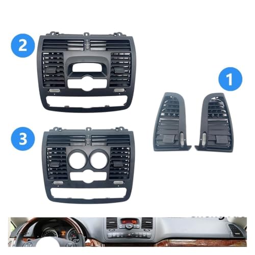 Grille sortie ventilation cassée pour Vito Viano ? Solution de remplacement 6368300300 - 2