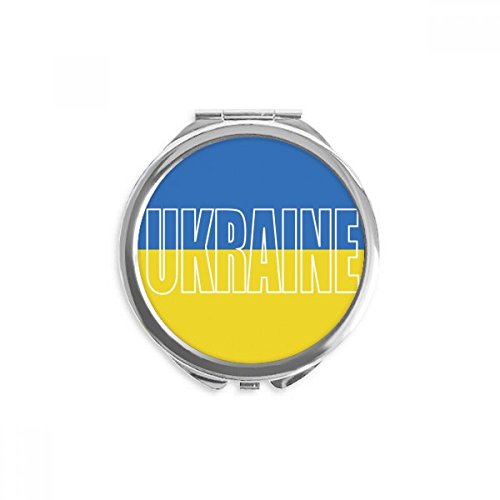 Miroir de poche motif Ukraine un cadeau symbolique et utile pour proche