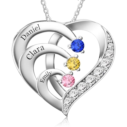 Customized 3 Names Necklace