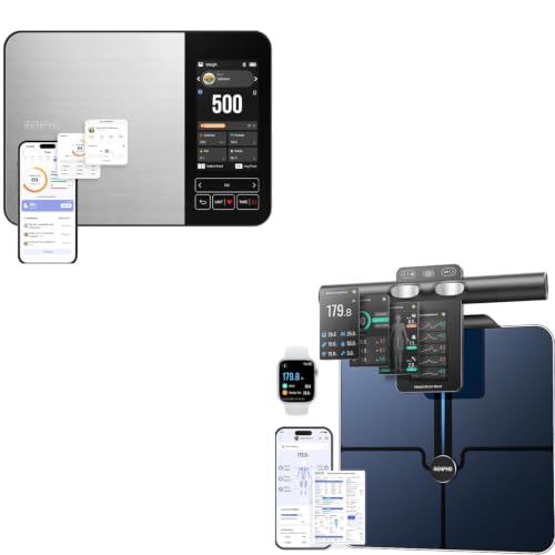 Image of RENPHO Smart Scale for Body Weight, RENPHO Smart Food Kitchen Scale with Nutritional Calculator, TFT Color Display, Instant Macro, Carb Tracker
