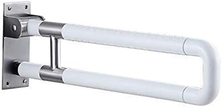 Catch Rails,U Shaped Catch Bars,Foldable with Bathroom Security Handrail