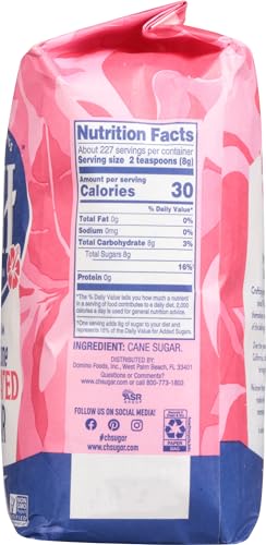 C&H®Premium Pure Cane Granulated Sugar, 4 lb Bag, 2 Pack - with Recipe Card | Premium Granular Texture, Easy Pour Bag, Ideal for Baking Cooking Beverages, Pantry Staple Use - Image 3