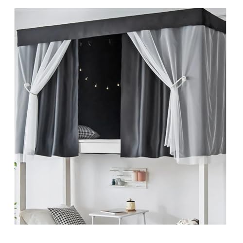 Cortina de cama litera de dibujos animados para dormitorios 2