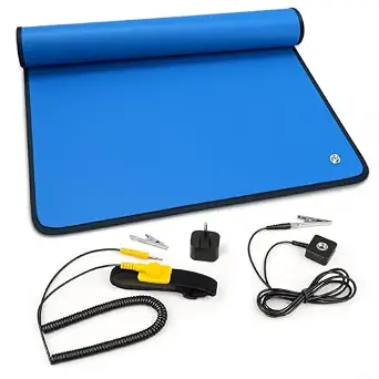 Portable Anti Static ESD Mat Kit for PC Building & Electronics Repair