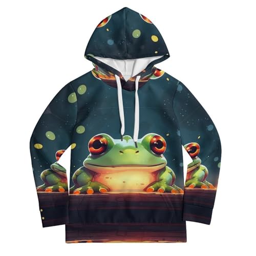 Sweat à capuche grenouille pour s'amuser au parc - Pull manches longues 5-13 ans - 2