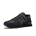 Produktbild New Balance Damen-Sneaker, klassisches Modell, Schwarz / Schwarz, 7 Women/5.5 Men