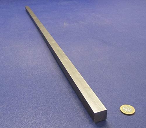 4140 Alloy Steel Square Bar .750" Thickness x .750" Width x 3 Foot Length 1 Piece