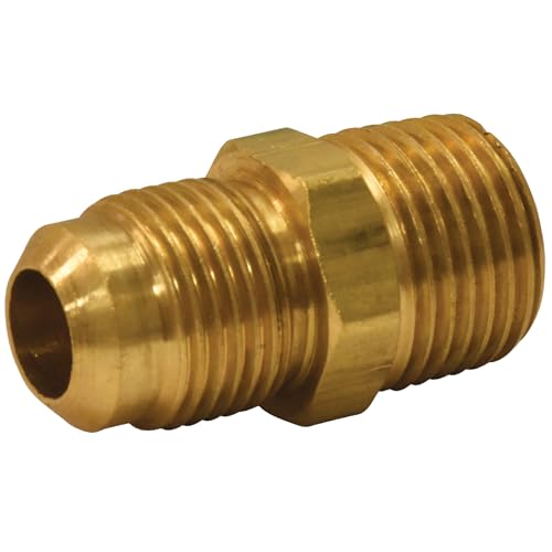 41D3cTeVIAL. SL500 Eastman 1/2 Inch OD Flare x 1/2 Inch MIP Gas Fitting Adapter for Natural Gas and Liquid Propane, 65704B