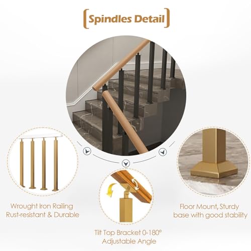 Kit garde-corps d'escalier extérieur et intérieur pour sécuriser la terrasse - 5