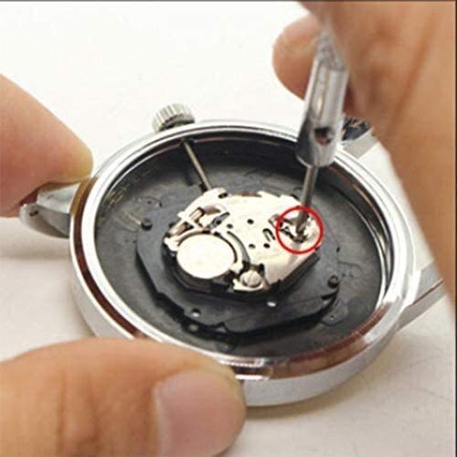 Kit di strumenti per la sostituzione della batteria dell'orologio Kit di riparazione dell'orologio 147PCS Kit di sostituzione della batteria kit orologio strumento per orologio, set di utensili manu