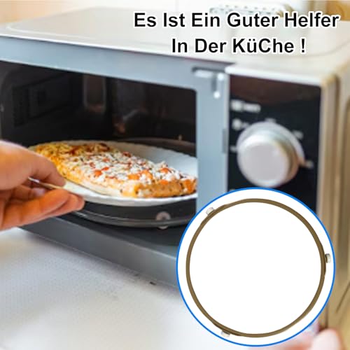 Cfcyhla Universal Mikrowelle Drehring - Ring Drehscheibe Halter - Zubehör für die meisten Mikrowellenherdmodelle Mikrowelle Drehring Universal 22cm Mikrowellenzubehör