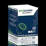 ECOGARD S10436 Premium Cartridge Engine Oil Filter for Synthetic Oil Fits Audi Q7 3.0L 2017-2019, A6 Quattro 3.0L 2016-2018, A7 Quattro 3.0L 2016-2018, A8 Quattro 3.0L 2015-2018