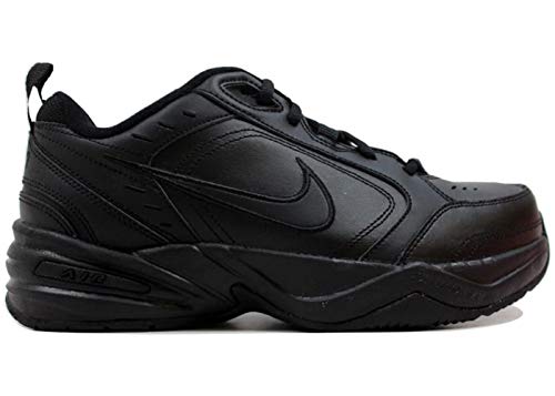 NIKE Herren Air Monarch Iv Trainingsschuh, Schwarz, Schwarz, Weiß, Racerblau, 42.5 EU