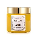 Body Firming Cream with Champagne Extract Niacinamide & Sodium Hyaluronate – Deep Moisturizing Lotion for Arms and Legs Dry Skin Care 120g