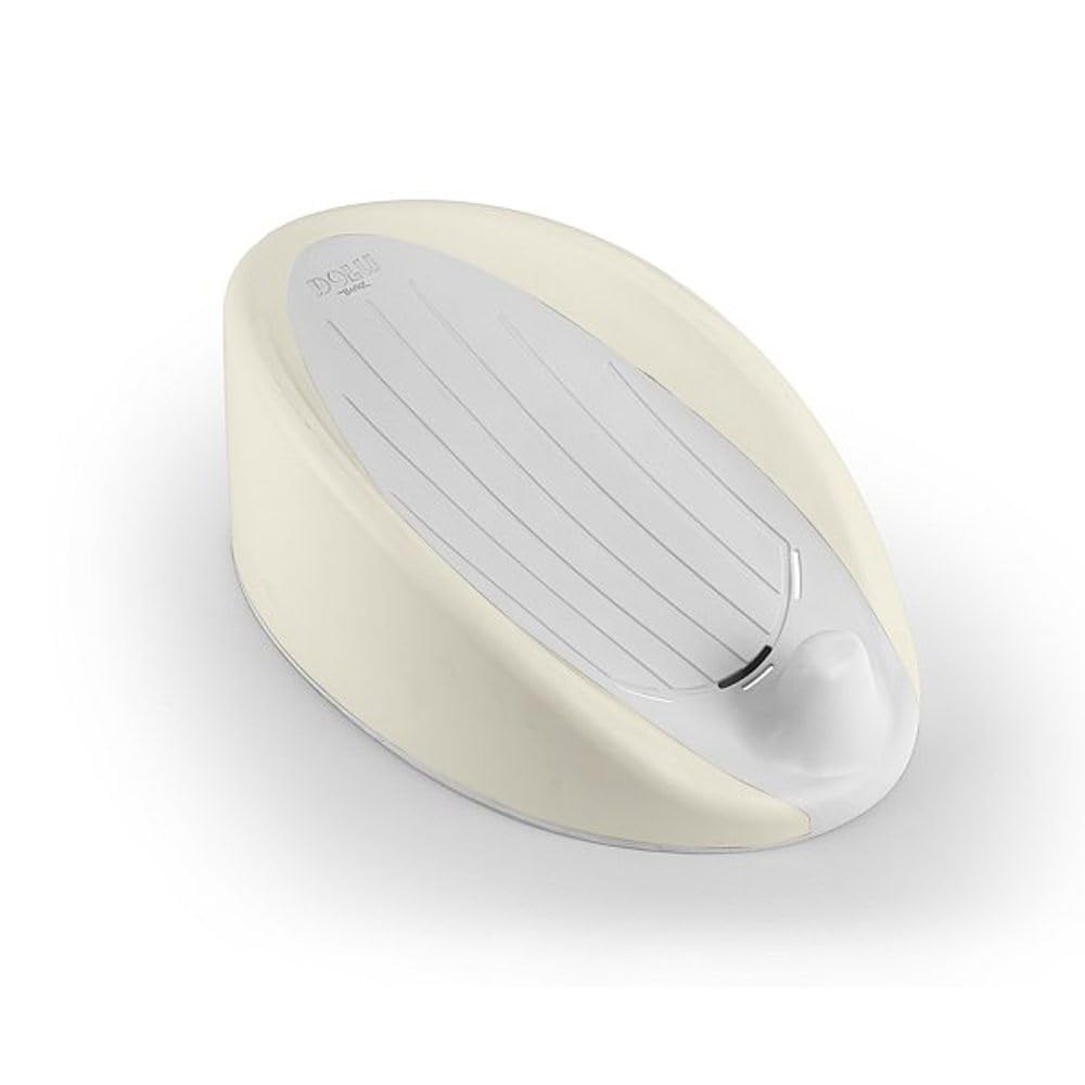 DOLU Baby Bath Support  Non-Slip, Comfortable & Safe  Relax Beige  Perfect Bath Support for Newborns & Infants
