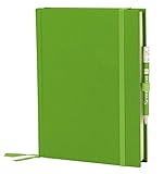  Grand Voyage lime +++ 152 sheets hand made paper (blank) +++ stylish TRAVEL DIARY +++ Quality made by Semikolon