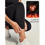 Ewedoos Fleece Lined Leggings Women Thermal Leggings for Women with Pockets High Waisted Winter Warm Tights Pants Clothes - Image 3