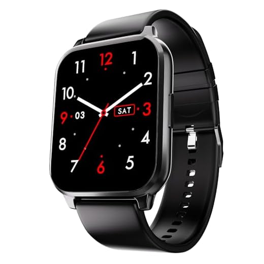 Fire-Boltt Ninja 3 Plus 1.83" Display Smartwatch Full Touch with 100+ Sports Modes with IP68, Sp02 Tracking, Over 100 Cloud Based Watch Faces (Black)