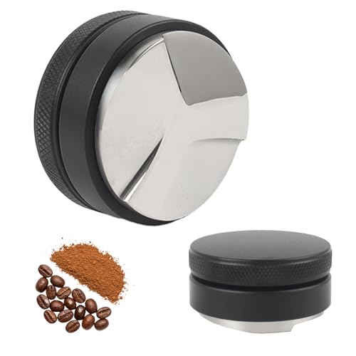 LCFVOFU 51mm Espresso Leveler Coffee Distributor Pulververteilung Tamper Coffee Tool Barista Zubehör Leveler Tool Tamper Kaffee für Barista und Kaffeeliebhaber