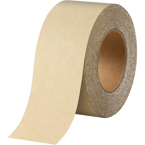 Shawya Longboard Sandpaper 240-Grit 2-3/4in x 20 Yards PSA Sandpaper Roll Self Adhesive Stickyback PSA Sandpaper Aluminum Oxide Longboard Sand Paper Sanding Sheet by Shawya - Used condition - US$13.73