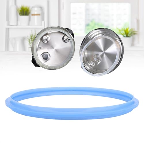 2 Pack Anillos de Sellado para Ollas a Presión de 5, 6 y 8 Quart de Silicona - Repuesto de Goma para Ollas de Cocción a Presión - Accesorios y Partes de Reemplazo miniatura 2