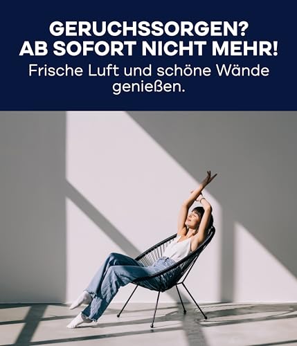 Wandfarbe plid ® Innenfarbe Weiß hohe Deckkraft, 5L