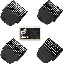 CR8GR8 Professional Guide Comb Fit Cutting Guider for Manscaped 4.0,4 Pack 8 Cutting Lengths from 1/8"-1/2" Inch Fit The Lawn Mower 4.0 Groin Hair Trimmer